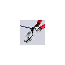 Knipex Kraft-Kombizange Lineman\u0027s Pliers amerikanisches Modell mit rutschhemmendem Kunststoff überzogen schwarz atramentiert 240 mm Nr. 09 11 240