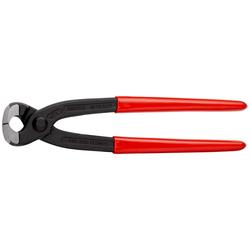 Knipex Ohrklemmenzange mit Kunststoff überzogen schwarz atramentiert 220 mm Nr. 10 98 I220