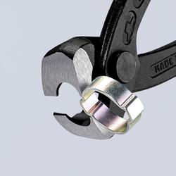 Knipex Ohrklemmenzange mit Kunststoff überzogen schwarz atramentiert 220 mm Nr. 10 99 I220