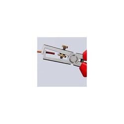 Knipex Abisolierzange mit Öffnungsfeder, universal mit Mehrkomponenten-Hüllen schwarz atramentiert 160 mm (SB-Karte/Blister) Nr. 11 02 160 SB