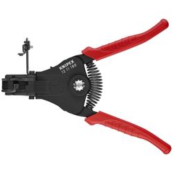 Knipex Abisolierzange mit Formmessern mit Kunststoff-Griffhüllen schwarz lackiert 180 mm Nr. 12 11 180