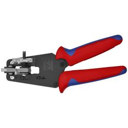 Knipex Präzisions-Abisolierzange mit Formmessern mit Mehrkomponenten-Hüllen brüniert 195 mm Nr. 12 12 02
