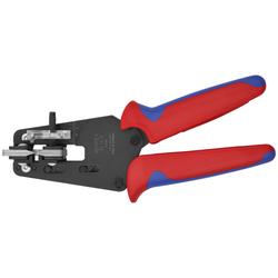 Knipex Präzisions-Abisolierzange mit Formmessern mit Mehrkomponenten-Hüllen brüniert 195 mm Nr. 12 12 11