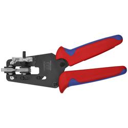 Knipex Präzisions-Abisolierzange mit Formmessern mit Mehrkomponenten-Hüllen brüniert 195 mm Nr. 12 12 12