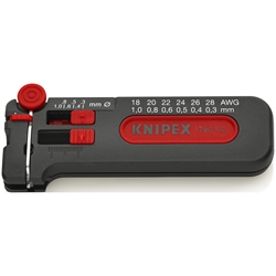 Knipex Mini-Abisolierwerkzeug 100 mm Nr. 12 80 100 SB