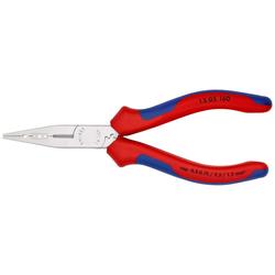 Knipex Verdrahtungszange mit Mehrkomponenten-Hüllen verchromt 160 mm Nr. 13 05 160
