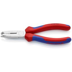 Knipex Abmantelungszange mit Mehrkomponenten-Hüllen verchromt 165 mm Nr. 13 45 165