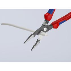 Knipex Elektro-Installationszange mit Mehrkomponenten-Hüllen schwarz atramentiert 200 mm Nr. 13 92 200