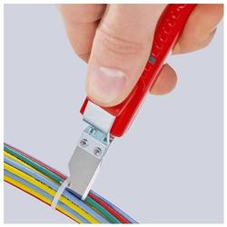 Knipex Abmantelungswerkzeug mit Schleppklinge schlagfestes Kunststoffgehäuse 130 mm Nr. 16 20 28 SB