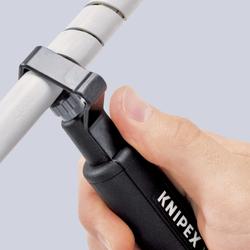 Knipex Abmantelungswerkzeug für Wendelschnitt schlagfestes Kunststoffgehäuse 135 mm Nr. 16 30 135 SB