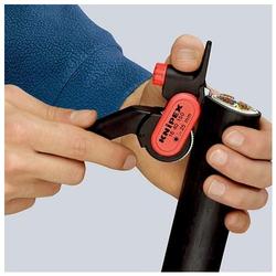 Knipex Abmantelungswerkzeug glasfaserverstärktes Polyamid 150 mm (SB-Karte/Blister) Nr. 16 40 150 SB