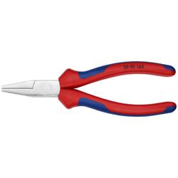 Knipex Flachzange mit Mehrkomponenten-Hüllen verchromt 160 mm Nr. 20 05 160