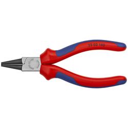 Knipex Rundzange mit Mehrkomponenten-Hüllen schwarz atramentiert 140 mm Nr. 22 02 140