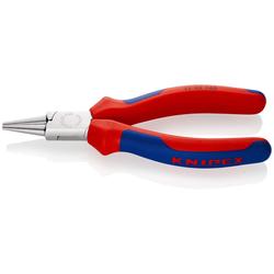 Knipex Rundzange mit Mehrkomponenten-Hüllen verchromt 140 mm Nr. 22 05 140