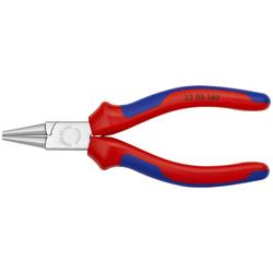 Knipex Rundzange mit Mehrkomponenten-Hüllen verchromt 140 mm Nr. 22 05 140