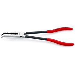 Knipex Montierzange mit Querprofilen mit Kunststoff überzogen schwarz atramentiert 280 mm Nr. 28 81 280
