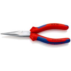 Knipex Telefonzange mit Mehrkomponenten-Hüllen verchromt 160 mm Nr. 29 25 160