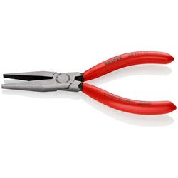 Knipex Langbeckzange mit Kunststoff überzogen schwarz atramentiert 140 mm (SB-Karte/Blister) Nr. 30 11 140 SB