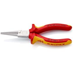 Knipex Langbeckzange isoliert mit Mehrkomponenten-Hüllen, VDE-geprüft verchromt 160 mm Nr. 30 36 160