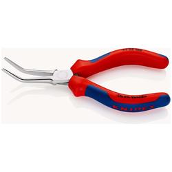 Knipex Greifzange (Nadelzange) mit Mehrkomponenten-Hüllen verchromt 160 mm Nr. 31 25 160