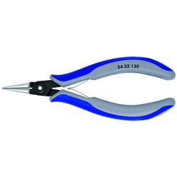 Knipex Präzisions-Elektronik-Greifzange mit Mehrkomponenten-Hüllen brüniert 135 mm Nr. 34 32 130