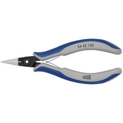 Knipex Präzisions-Elektronik-Greifzange mit Mehrkomponenten-Hüllen brüniert 130 mm Nr. 34 42 130