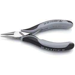 Knipex Elektronik-Greifzange ESD mit Mehrkomponenten-Hüllen 115 mm Nr. 35 22 115 ESD
