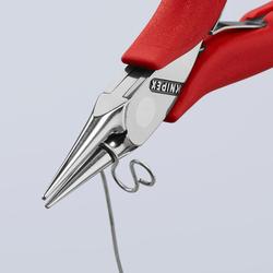 Knipex Elektronik-Greifzange mit rutschhemmendem Kunststoff überzogen 115 mm Nr. 35 31 115