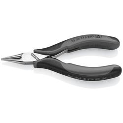 Knipex Elektronik-Greifzange ESD mit Mehrkomponenten-Hüllen 115 mm Nr. 35 32 115 ESD