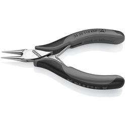 Knipex Elektronik-Greifzange ESD mit Mehrkomponenten-Hüllen 115 mm Nr. 35 32 115 ESD