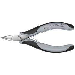 Knipex Elektronik-Greifzange ESD mit Mehrkomponenten-Hüllen 115 mm Nr. 35 42 115 ESD