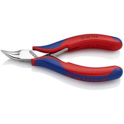 Knipex Elektronik-Greifzange mit Mehrkomponenten-Hüllen 115 mm (SB-Karte/Blister) Nr. 35 42 115 SB