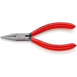 Knipex Greifzange für Feinmechanik mit Kunststoff überzogen schwarz atramentiert 125 mm Nr. 37 21 125