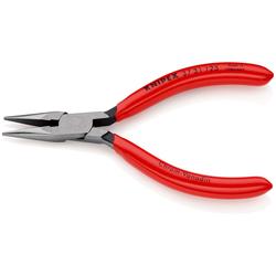 Knipex Greifzange für Feinmechanik mit Kunststoff überzogen schwarz atramentiert 125 mm (SB-Karte/Blister) Nr. 37 31 125 SB