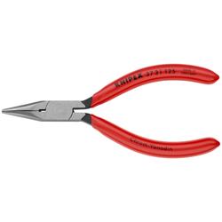 Knipex Greifzange für Feinmechanik mit Kunststoff überzogen schwarz atramentiert 125 mm (SB-Karte/Blister) Nr. 37 31 125 SB