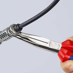 Knipex Mechanikerzange mit Mehrkomponenten-Hüllen verchromt 200 mm Nr. 38 95 200