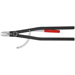 Knipex Sicherungsringzange für Innenringe in Bohrungen schwarz pulverbeschichtet 580 mm Nr. 44 10 J6