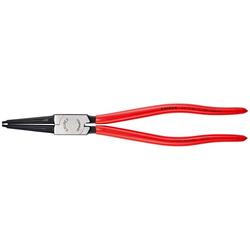 Knipex Sicherungsringzange für Innenringe in Bohrungen mit Kunststoff überzogen schwarz atramentiert 320 mm (SB-Karte/Blister) Nr. 44 11 J4 SB