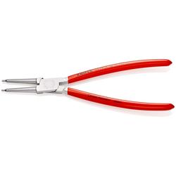 Knipex Sicherungsringzange für Innenringe in Bohrungen mit Kunststoff überzogen verchromt 225 mm Nr. 44 13 J3
