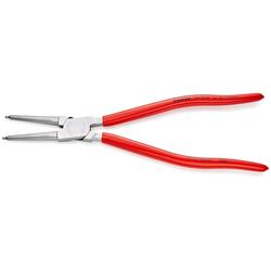 Knipex Sicherungsringzange für Innenringe in Bohrungen mit Kunststoff überzogen verchromt 320 mm Nr. 44 13 J4