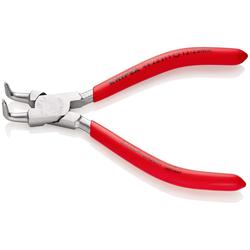 Knipex Sicherungsringzange für Innenringe in Bohrungen mit Kunststoff überzogen verchromt 130 mm Nr. 44 23 J11
