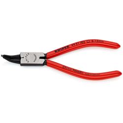 Knipex Sicherungsringzange für Innenringe in Bohrungen 45° gewinkelt mit Kunststoff überzogen schwarz atramentiert 140 mm Nr. 44 31 J02