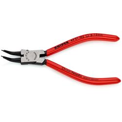 Knipex Sicherungsringzange für Innenringe in Bohrungen 45° gewinkelt mit Kunststoff überzogen schwarz atramentiert 140 mm Nr. 44 31 J02