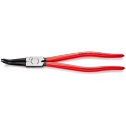 Knipex Sicherungsringzange für Innenringe in Bohrungen 45° gewinkelt mit Kunststoff überzogen schwarz atramentiert 310 mm Nr. 44 31 J42