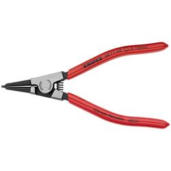 Knipex Sicherungsringzange für Außenringe auf Wellen mit Kunststoff überzogen schwarz atramentiert 140 mm Nr. 46 11 A0