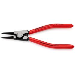 Knipex Sicherungsringzange für Außenringe auf Wellen mit Kunststoff überzogen schwarz atramentiert 140 mm (SB-Karte/Blister) Nr. 46 11 A1 SB