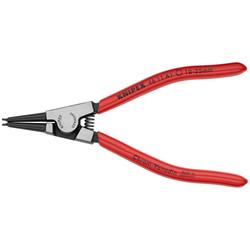 Knipex Sicherungsringzange für Außenringe auf Wellen mit Kunststoff überzogen schwarz atramentiert 140 mm (SB-Karte/Blister) Nr. 46 11 A1 SB
