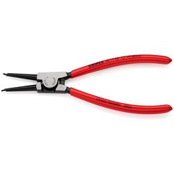 Knipex Sicherungsringzange für Außenringe auf Wellen mit Kunststoff überzogen schwarz atramentiert 180 mm (SB-Karte/Blister) Nr. 46 11 A2 SB