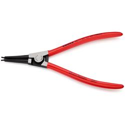 Knipex Sicherungsringzange für Außenringe auf Wellen mit Kunststoff überzogen schwarz atramentiert 210 mm (SB-Karte/Blister) Nr. 46 11 A3 SB