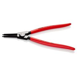 Knipex Sicherungsringzange für Außenringe auf Wellen mit Kunststoff überzogen schwarz atramentiert 320 mm (SB-Karte/Blister) Nr. 46 11 A4 SB